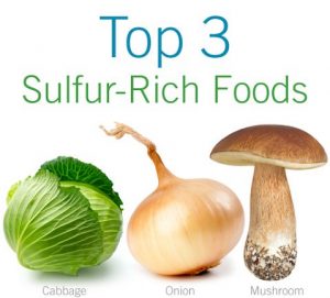 Sulfur rich foods
